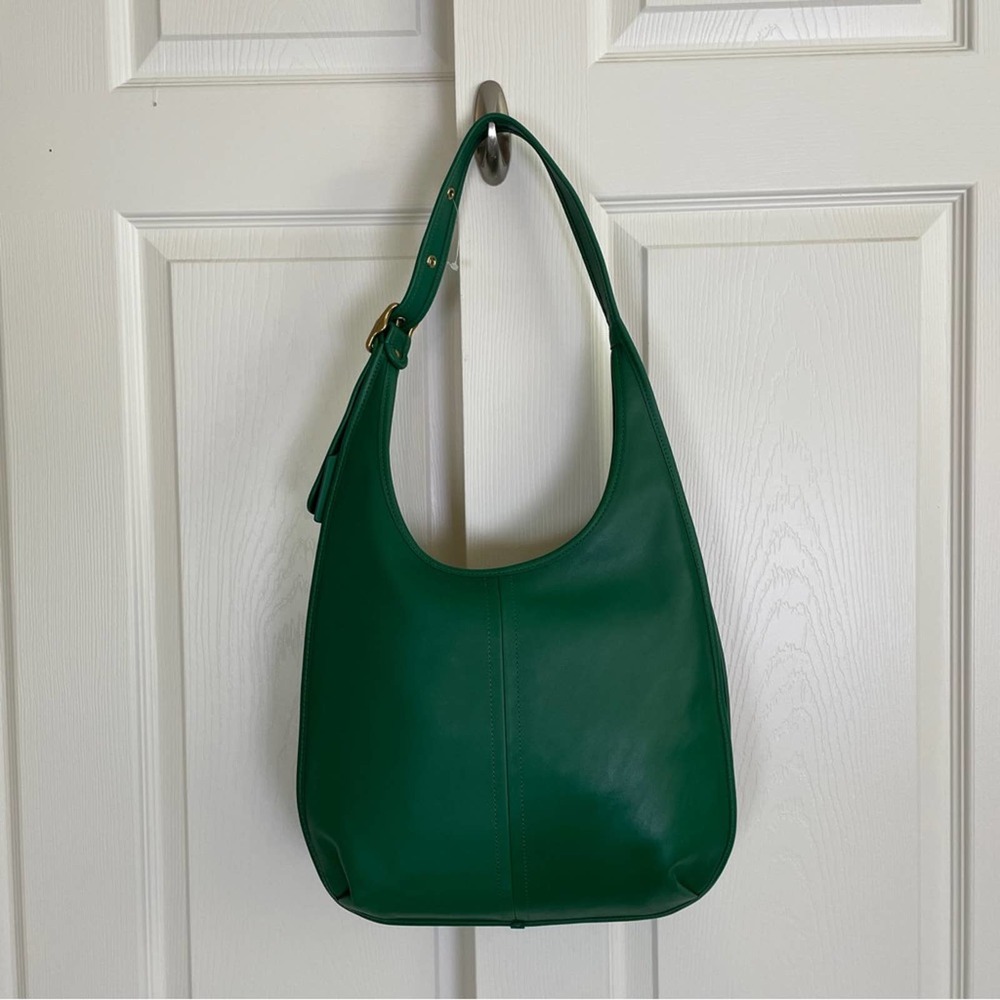 Coach Ergo Green Glove Tanned Leather Shoulder Bag NWOT